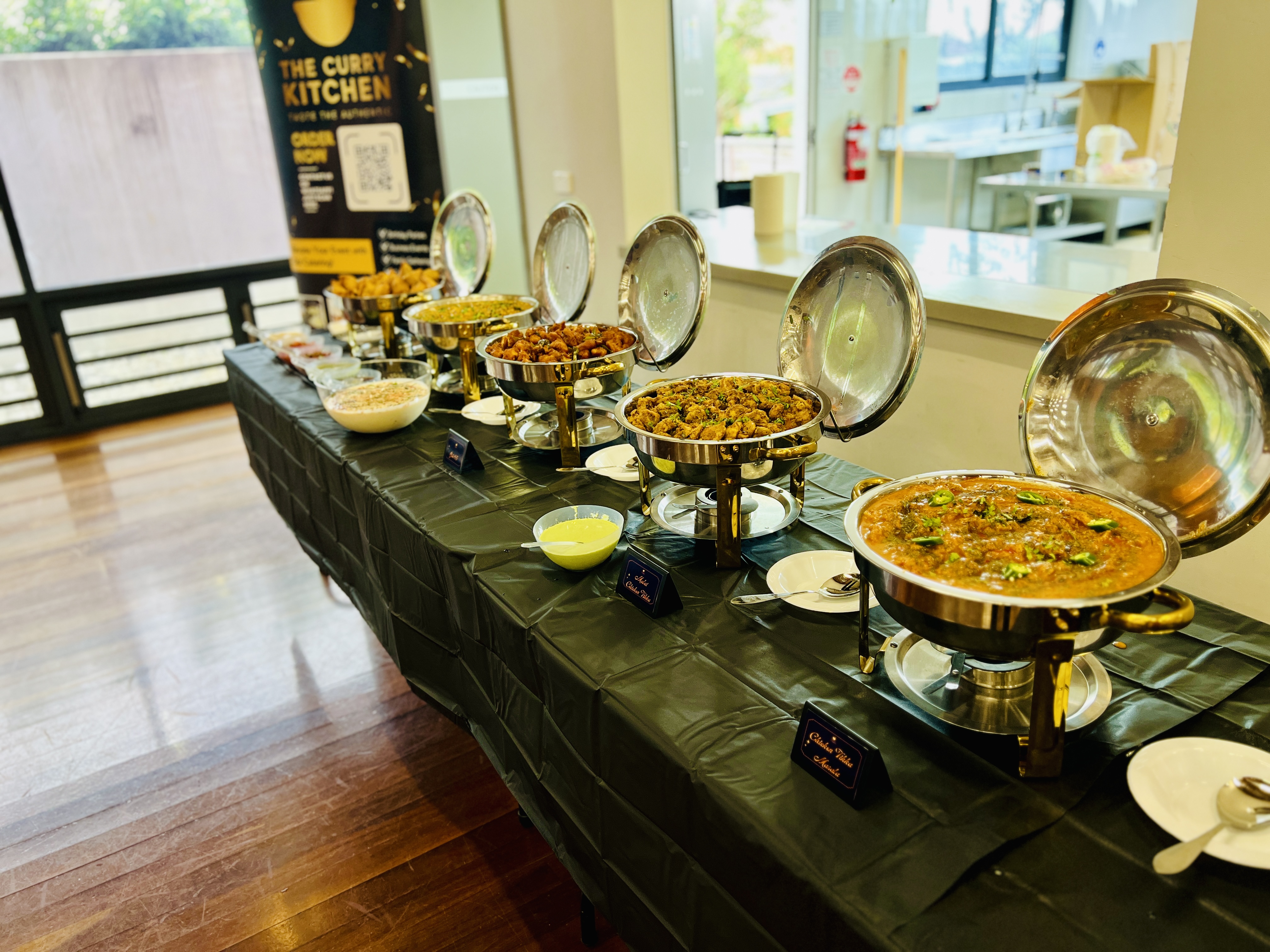 Indian biryani catering platter